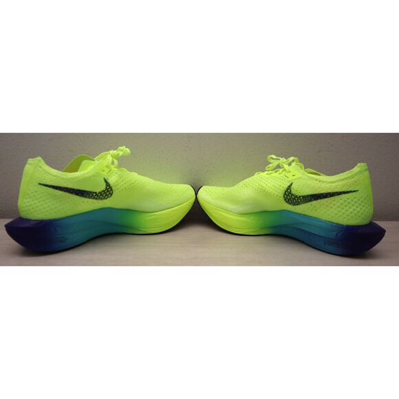 Nike DV4129-700 Men's 7.5 Women's Sz 9 Volt Yellow Vaporfly 3 Running Shoes - Picture 7 of 11